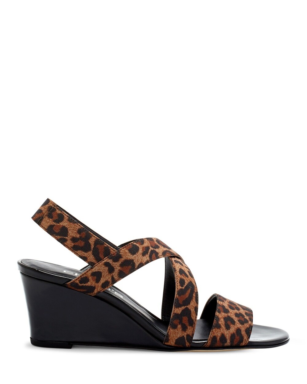 Landra Leopard Wedge Sandals