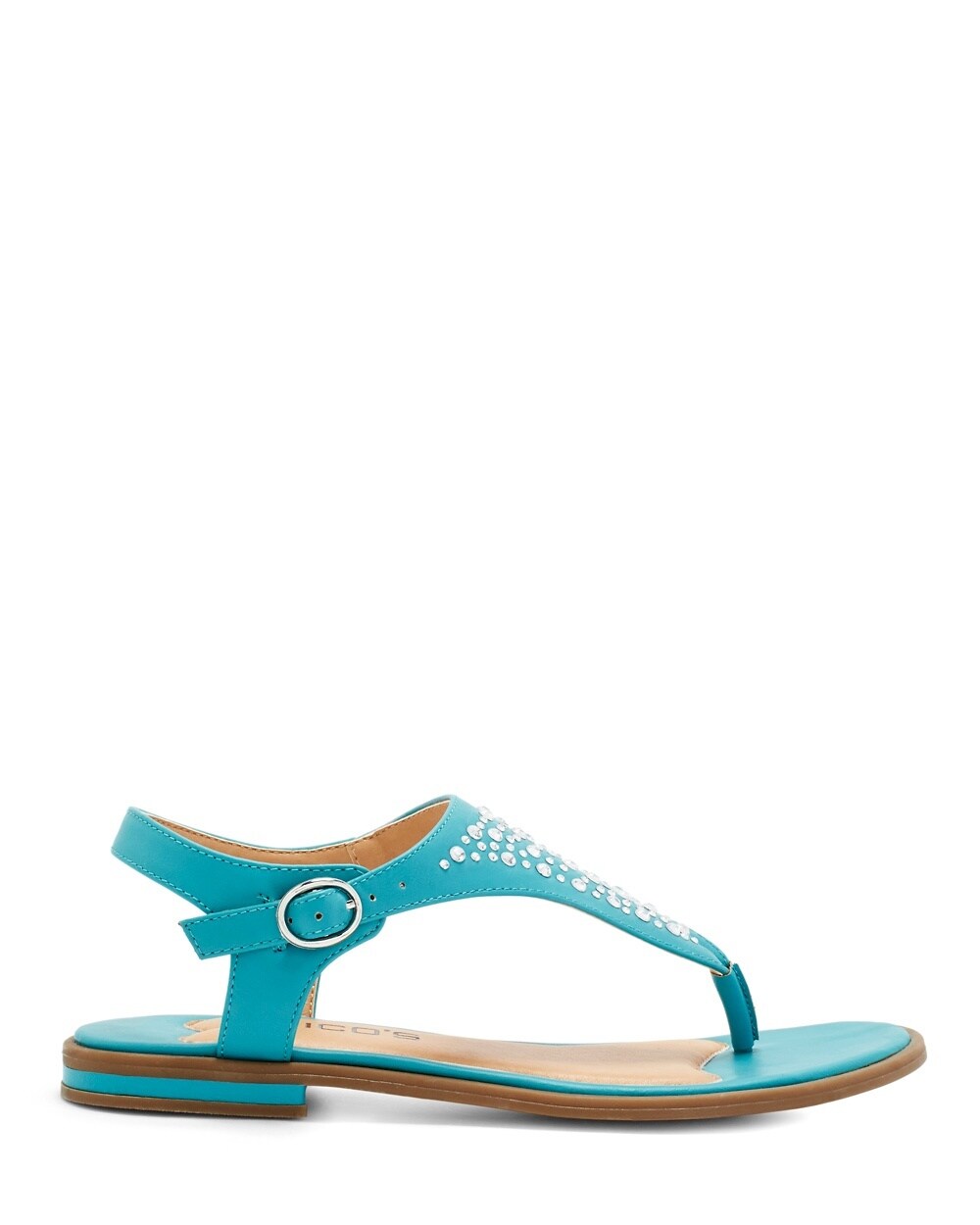 Tahira Blue Embellished Sandal