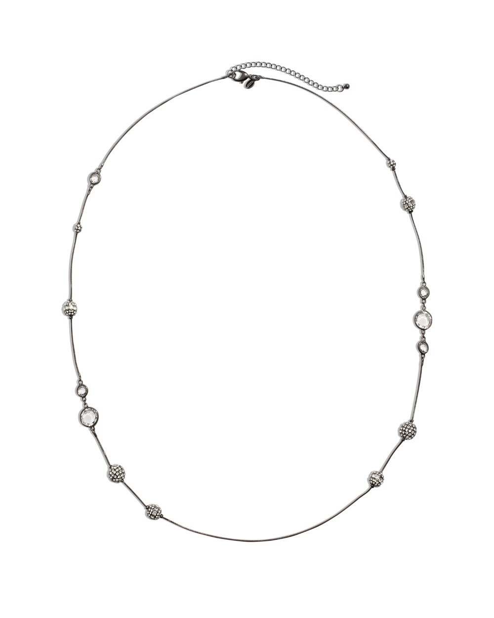 Brille Long Hematite Necklace