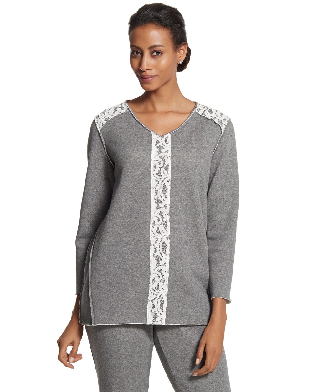 Zenergy Retreat Lace Pullover Top