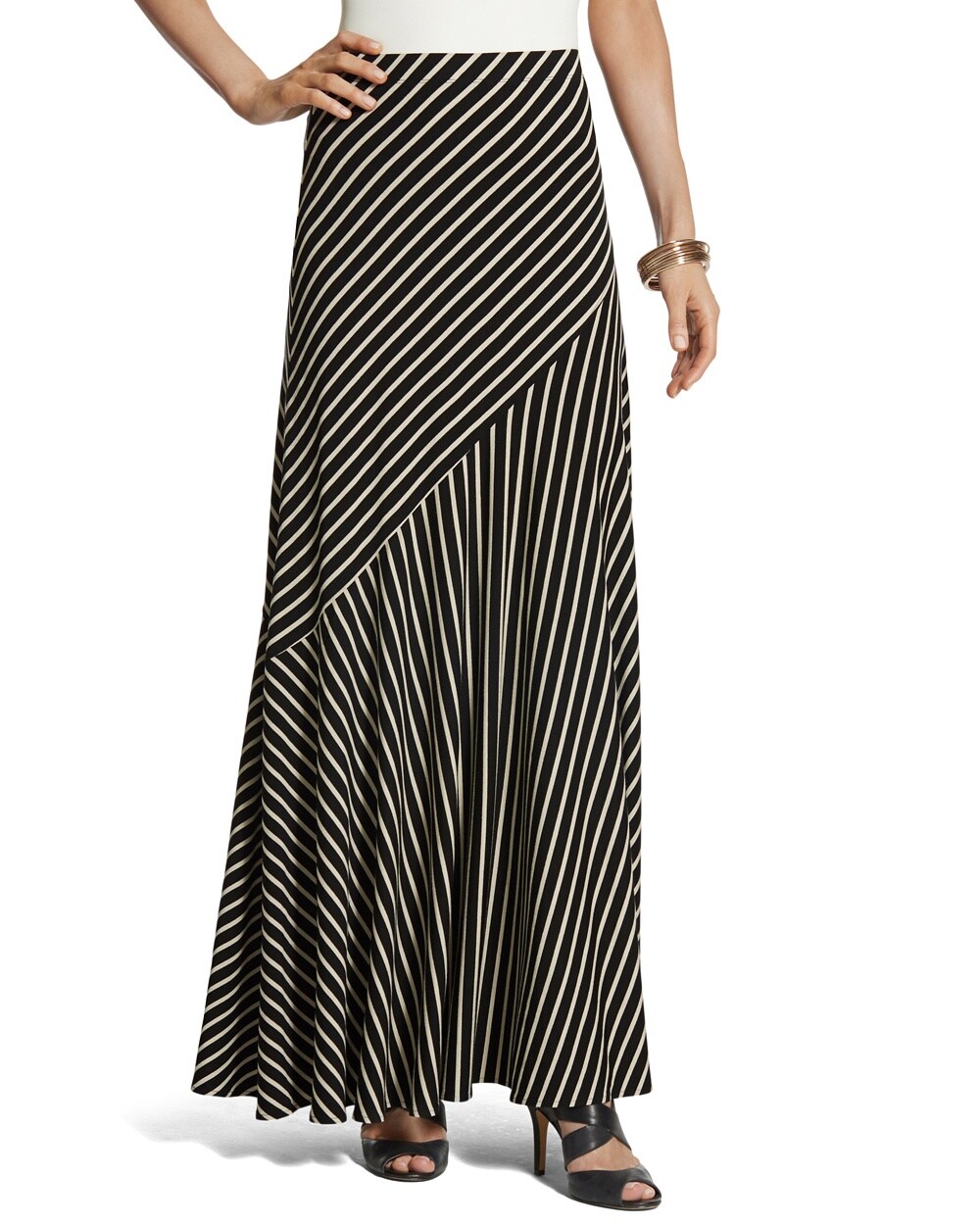 Thin Stripe Sammi Skirt