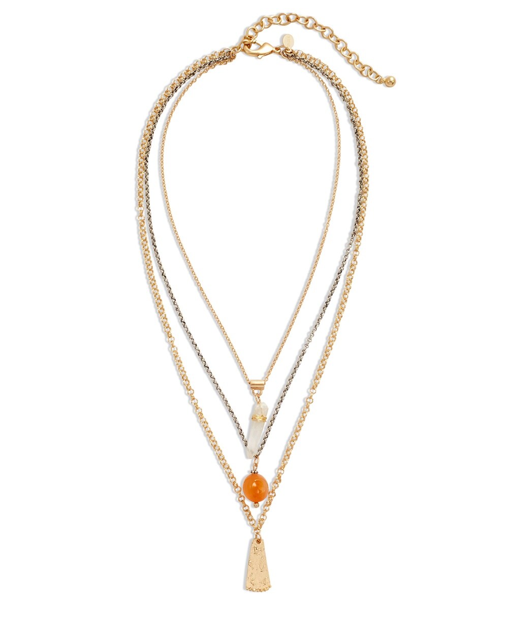 Nissa Three-Pendant Necklace