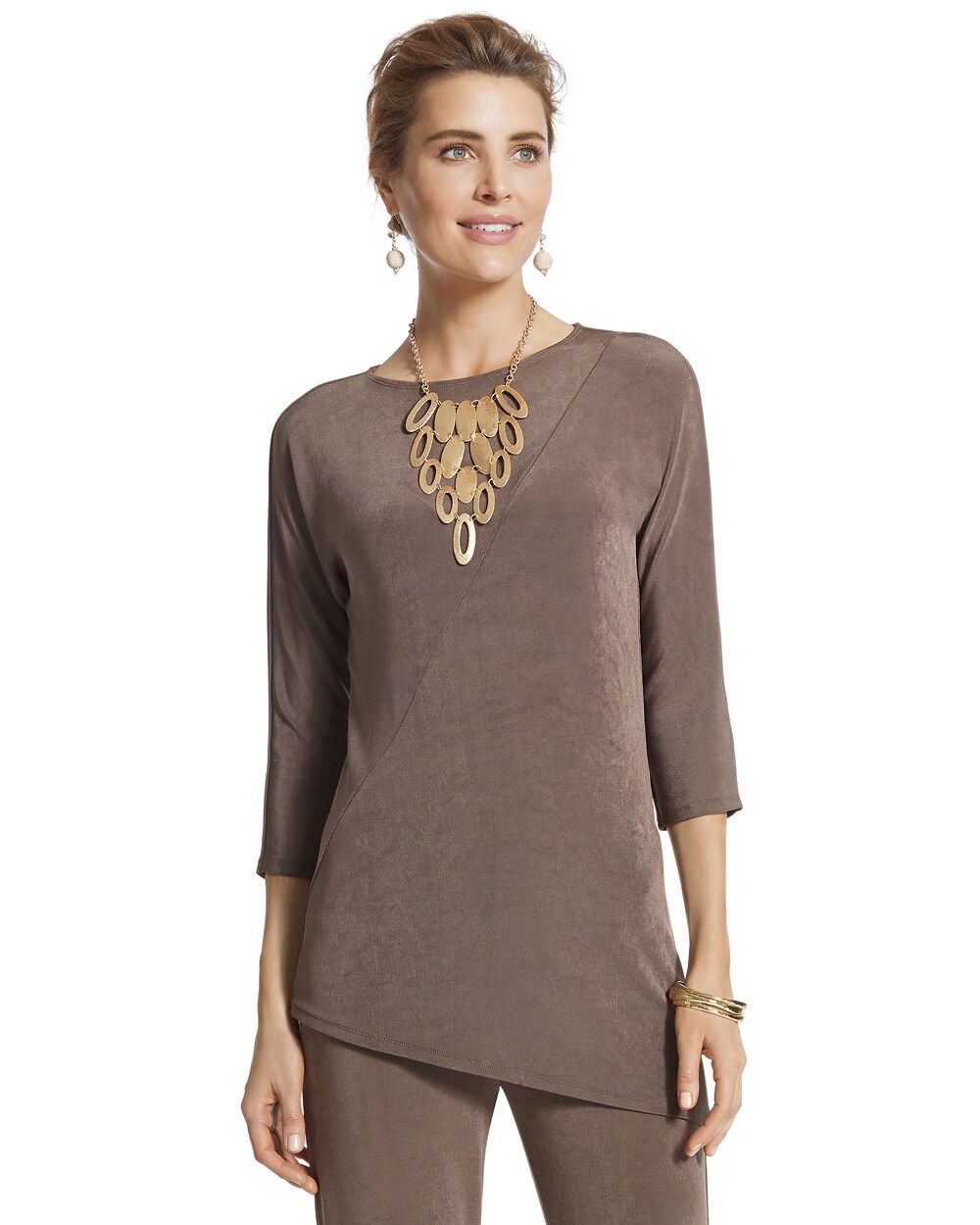Travelers Classic Seamed Dolman Top