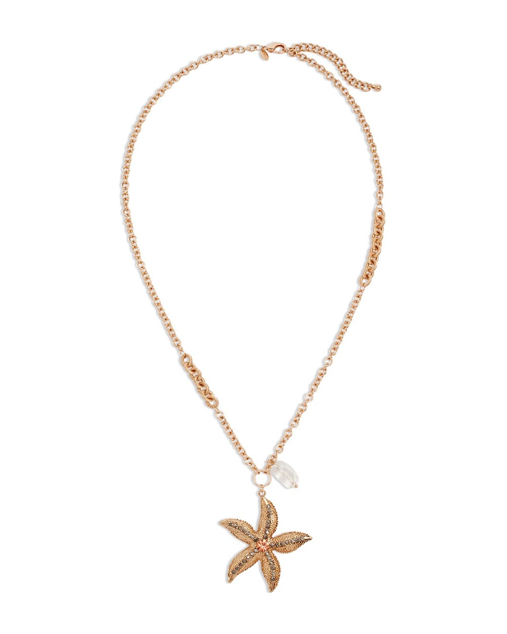 Amelia Gold-Tone Starfish Necklace