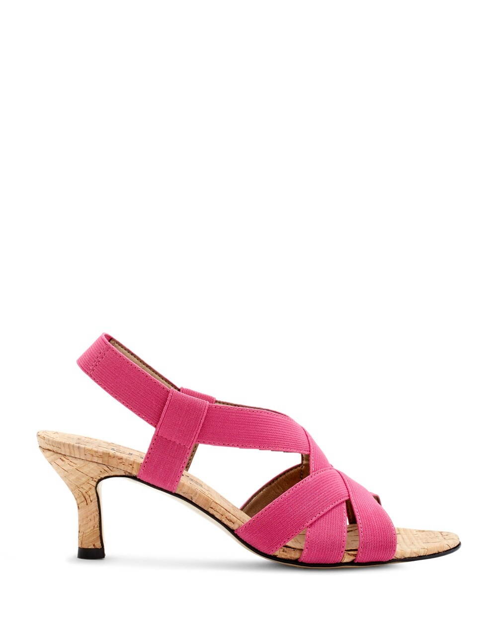Maryann Voltage Pink Cork Heels