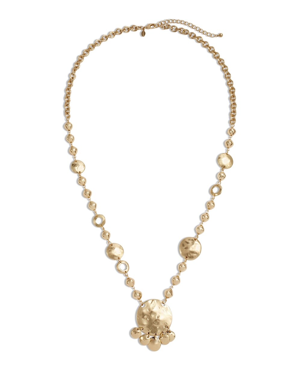 Tori Gold-Tone Pendant Necklace