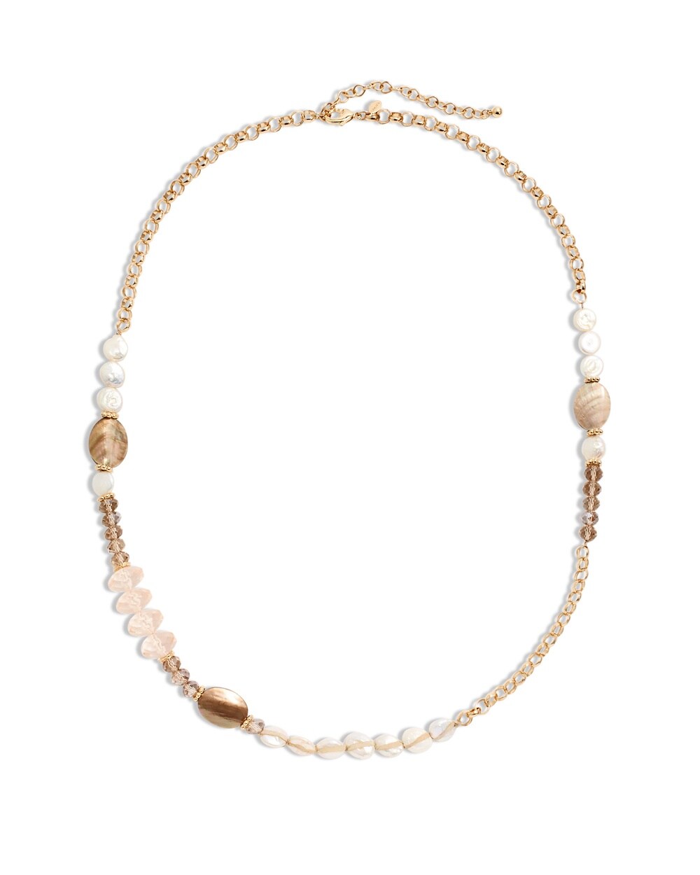 Molly Simulated Pearl Necklace