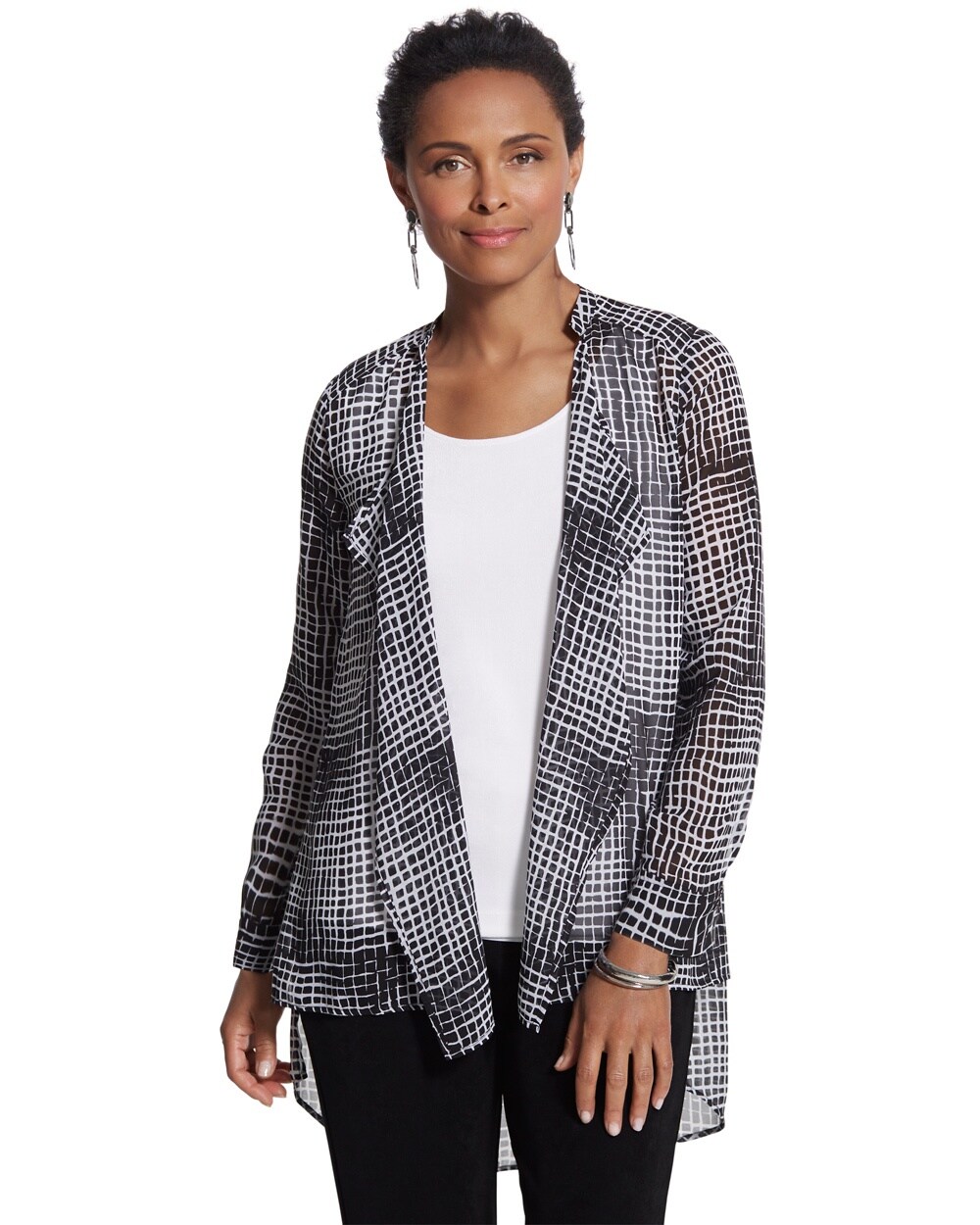 Travelers Collection Graphic Soft Jacket
