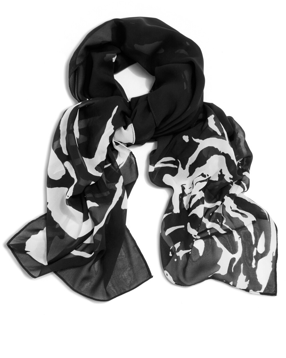 Abstract Rose Scarf