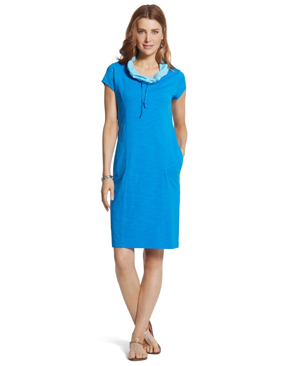 Zenergy Shea Knit Bi-Color Dress