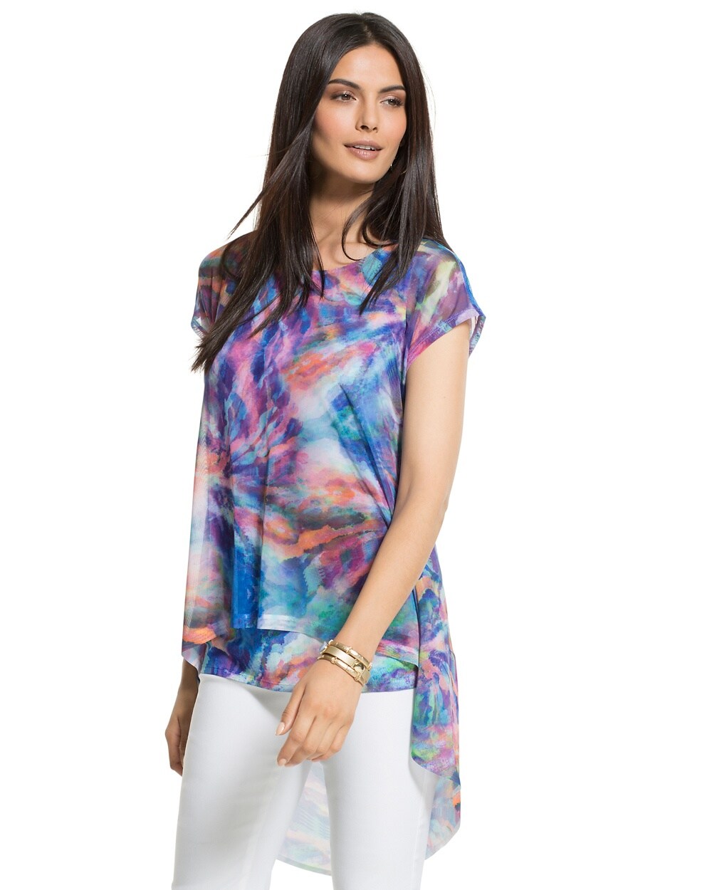 Painted Beauty Layered Top