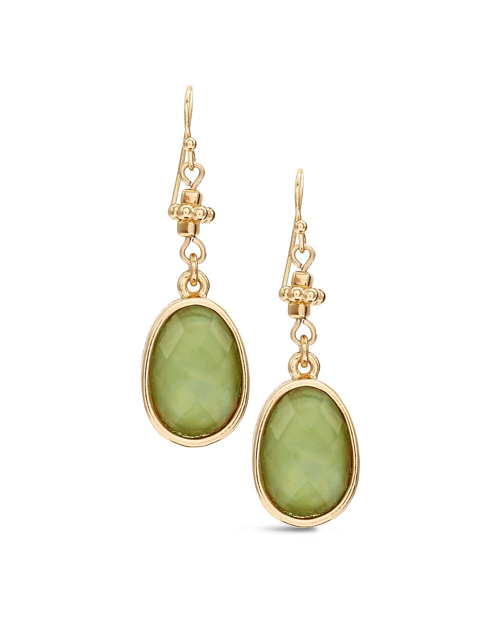 Moxy Lime Green Drop Earrings