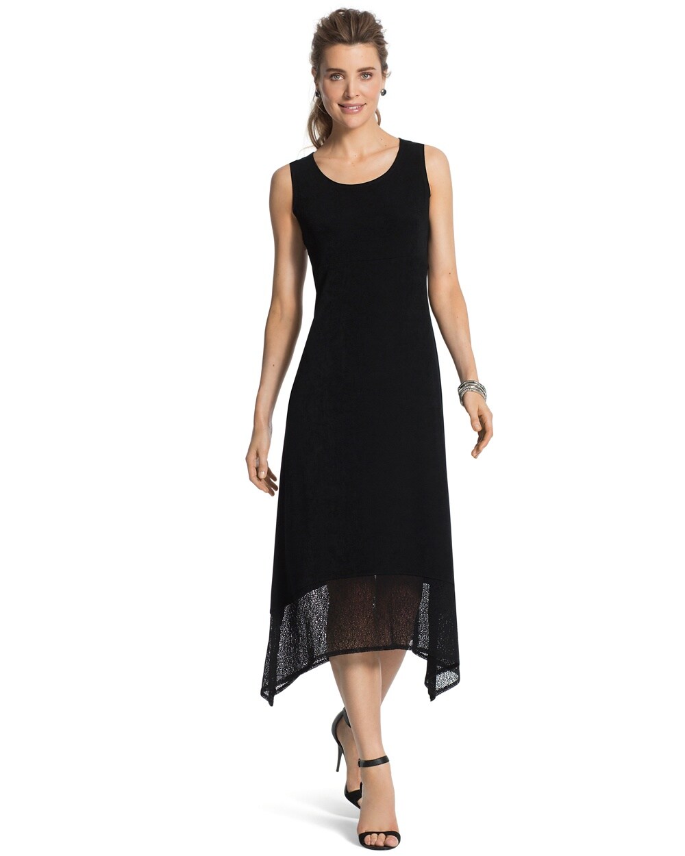 Travelers Classic Sleeveless Black Dress