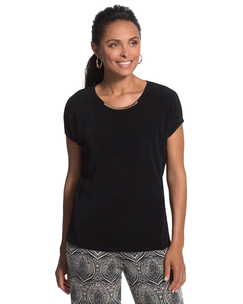 Travelers Classic Embellished Top