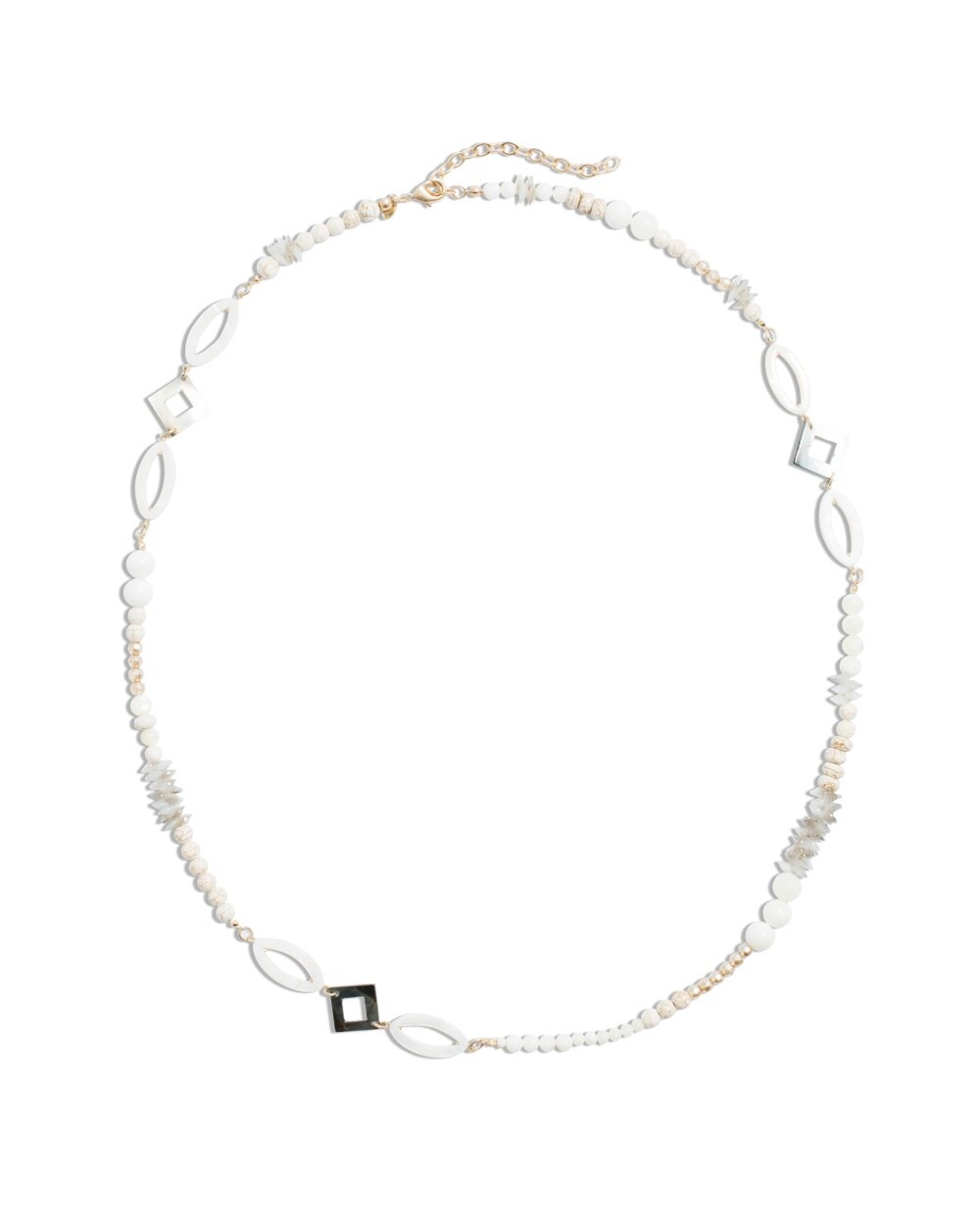 Jemma Long Shell Necklace