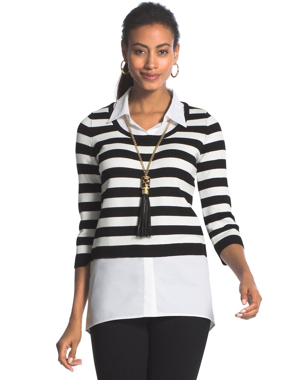 Striped Ally Pullover Sweater