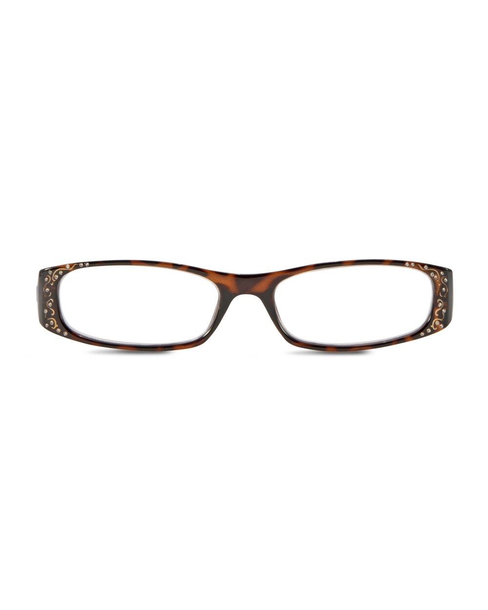 Etched Animal-Print Reading Glasses