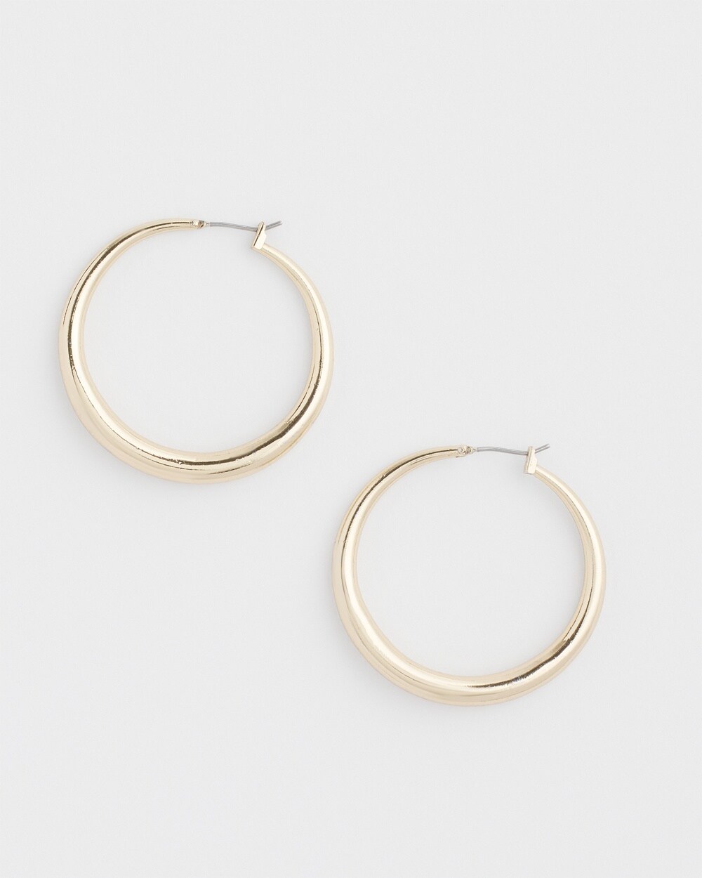 Cassie Gold-Tone Circle Earrings