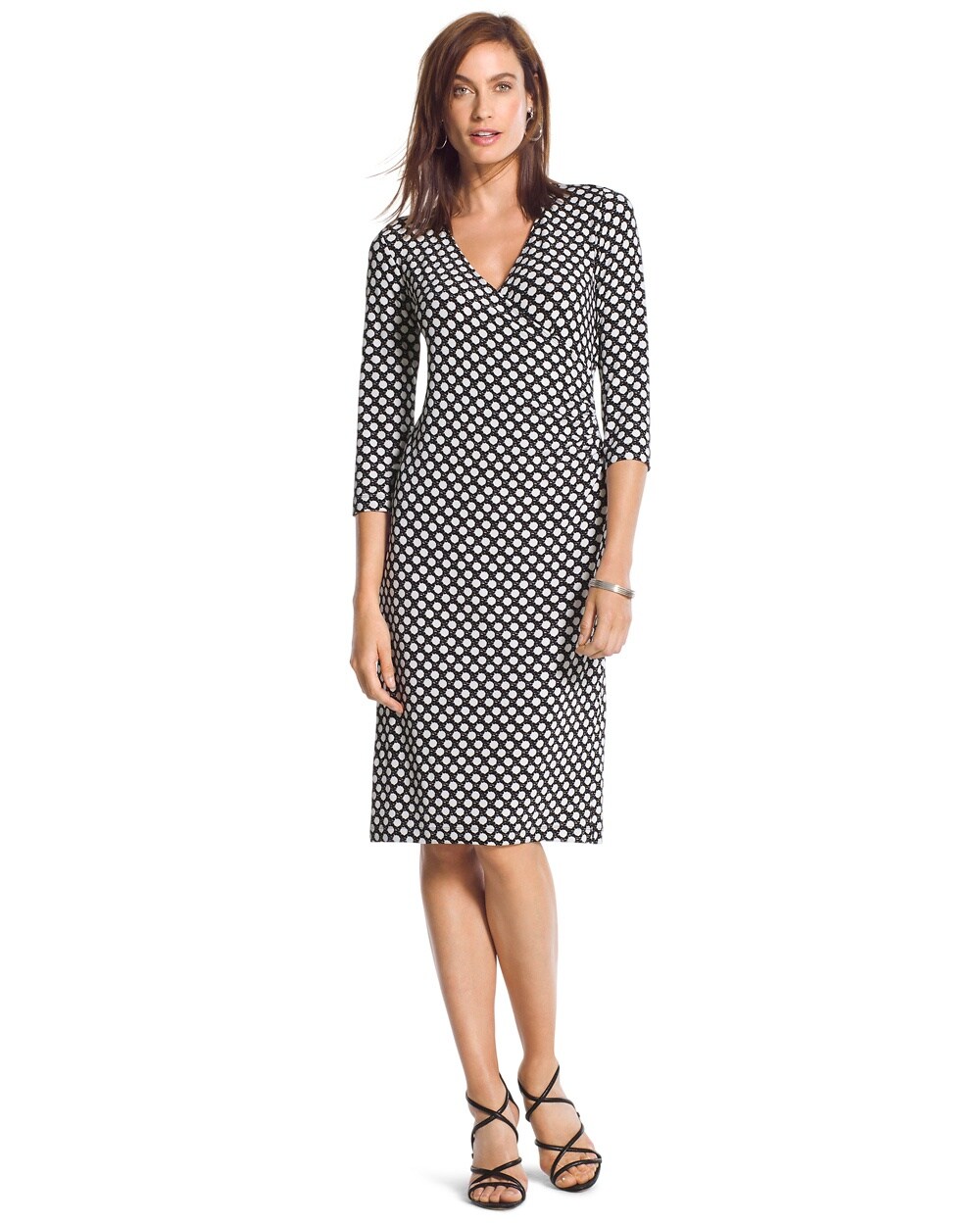 Travelers Classic Rosemary Faux-Wrap Dress
