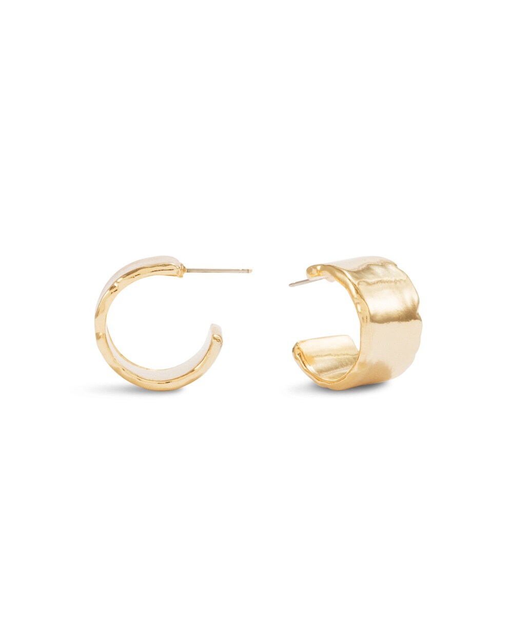 Aster Gold-Toned Hoop Earrings