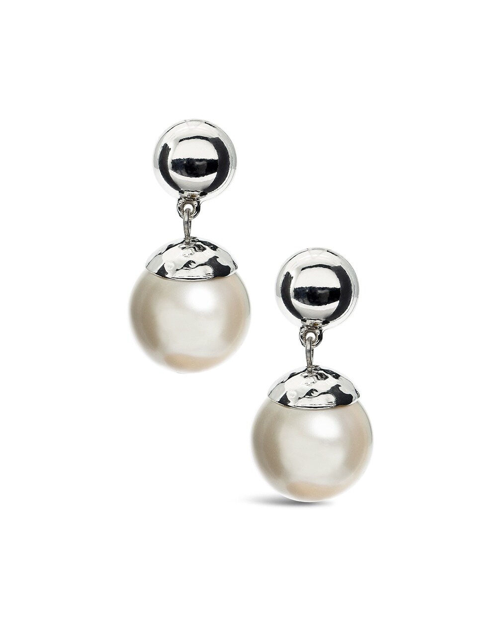 Merrie Simulated Pearl Earrings