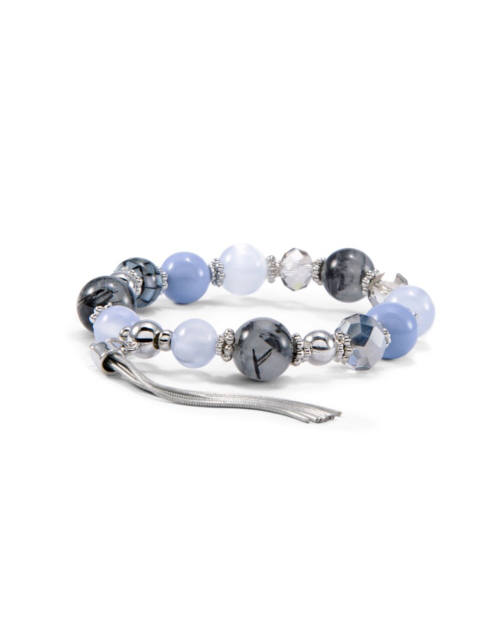 Luna Blue Stretch Bracelet