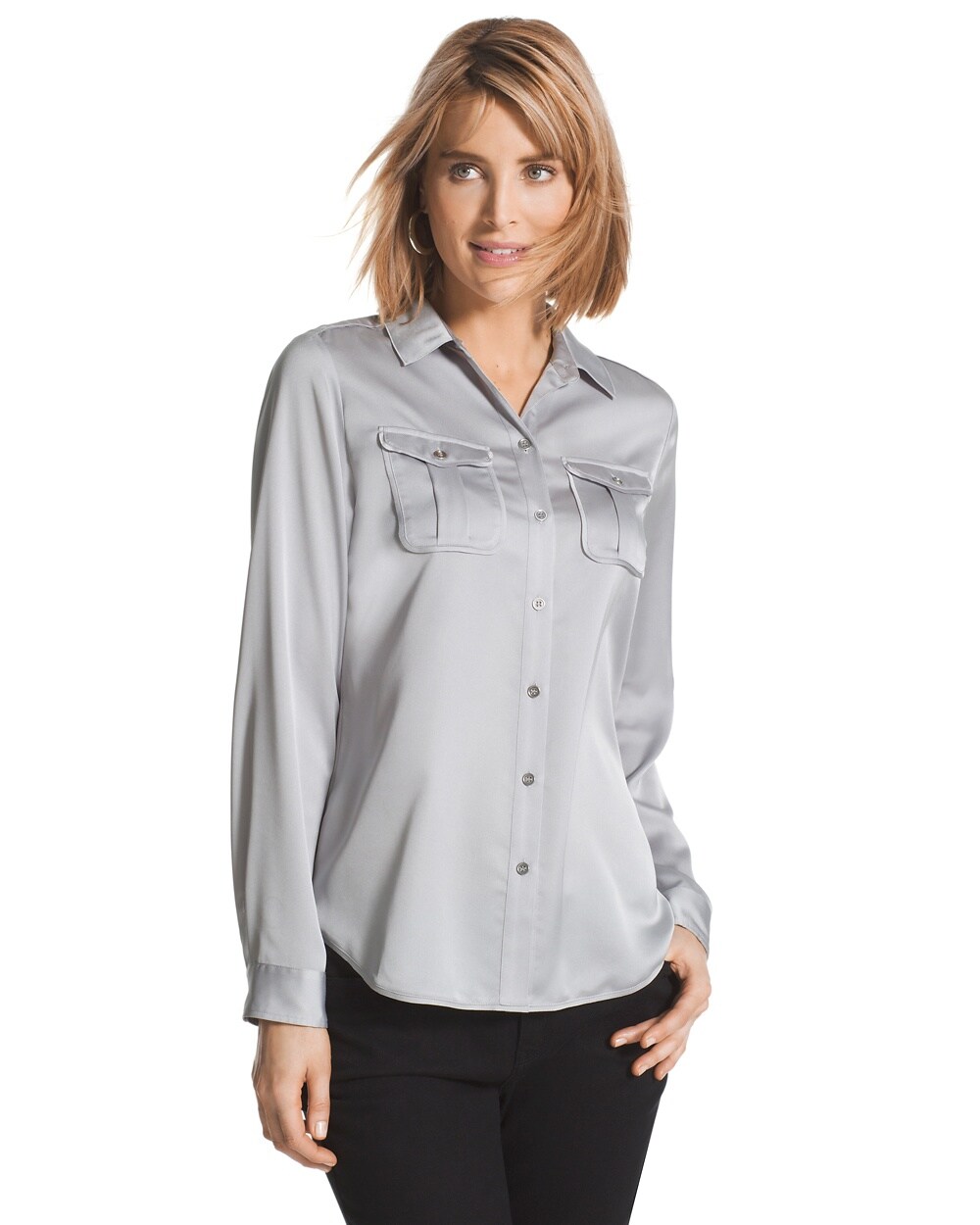 Beautiful Sheen Alda Button-Down Shirt