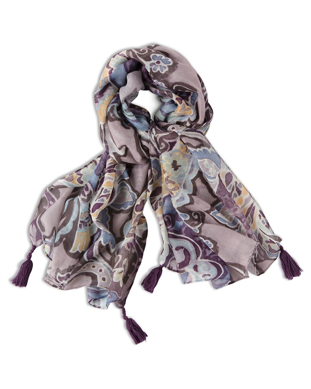 Whirl Floral Scarf