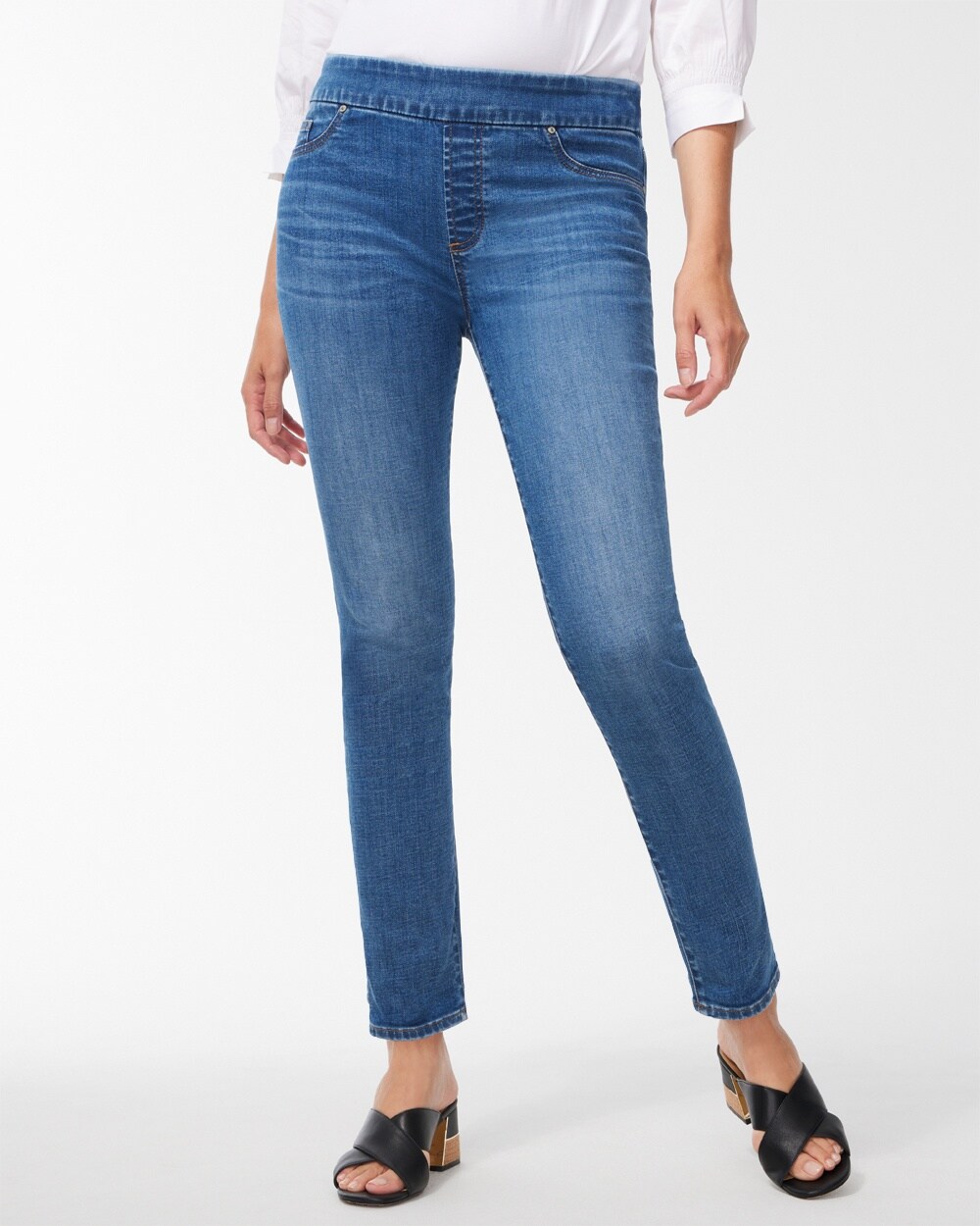 Petite Pull-On Ankle Jeggings