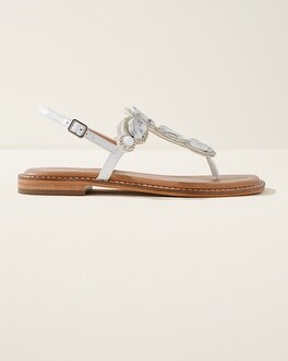 Beaded Parrot Thong Sandals - Chico's