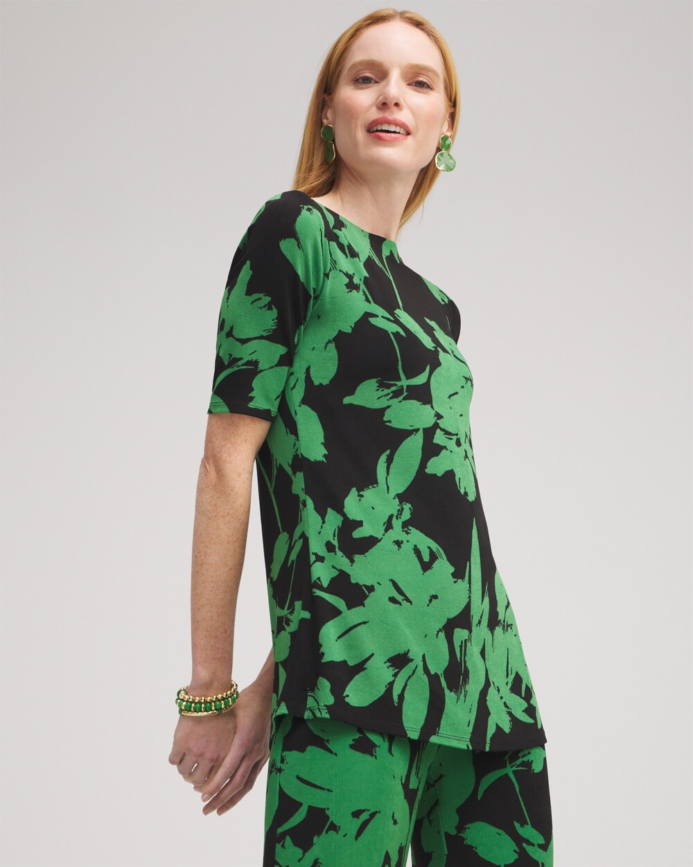 Travelers&#8482; Floral Tunic