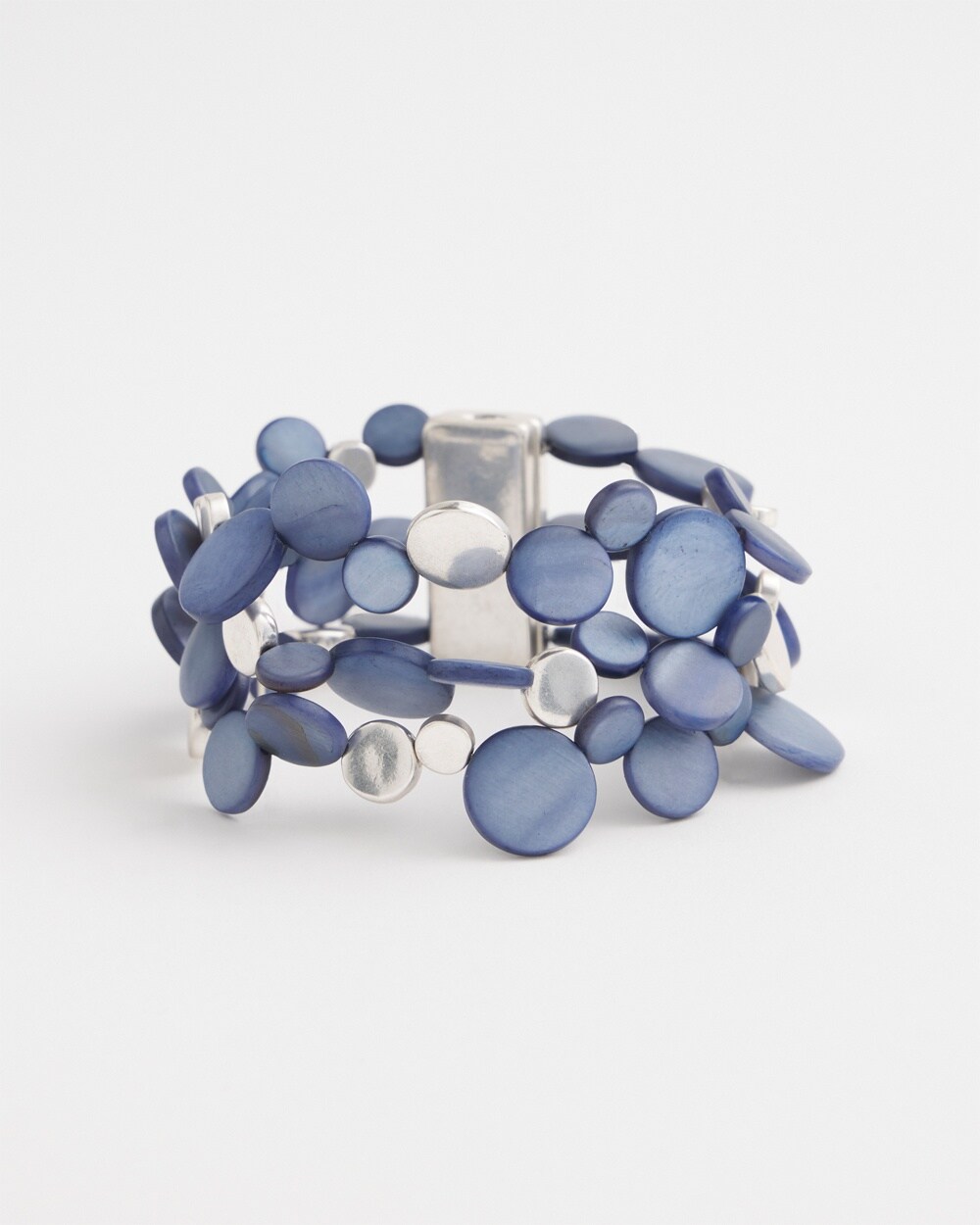 Blue Shell Magnetic Bracelet