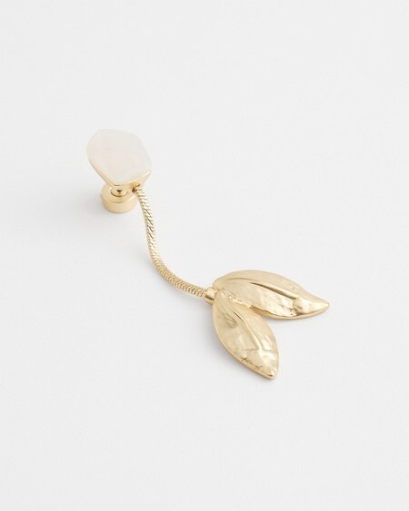Shop Chico's Leaf Drop Earrings |  In Gold