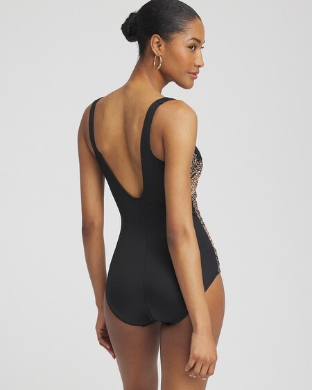 Shop Chico's Miraclesuit Cappadocia Temptress One Piece In Black Size 16 |