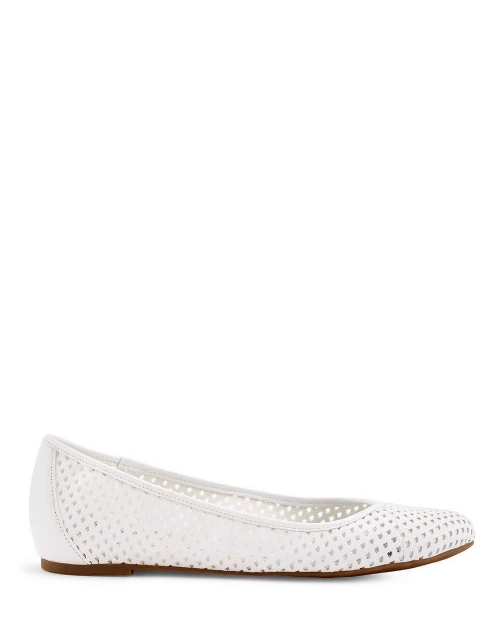 Perforated White Flats