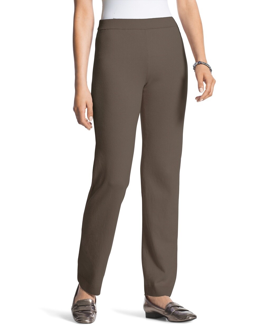 Zenergy Cotton Cashmere Pants in Taupe