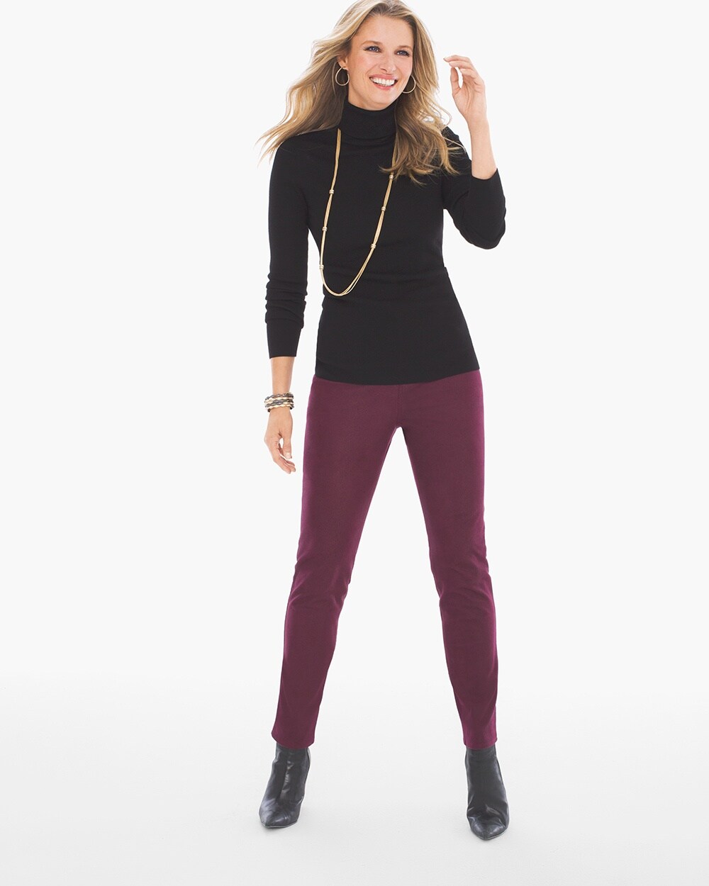 Faux-Suede Knit Pants in Monrovia - Chico's