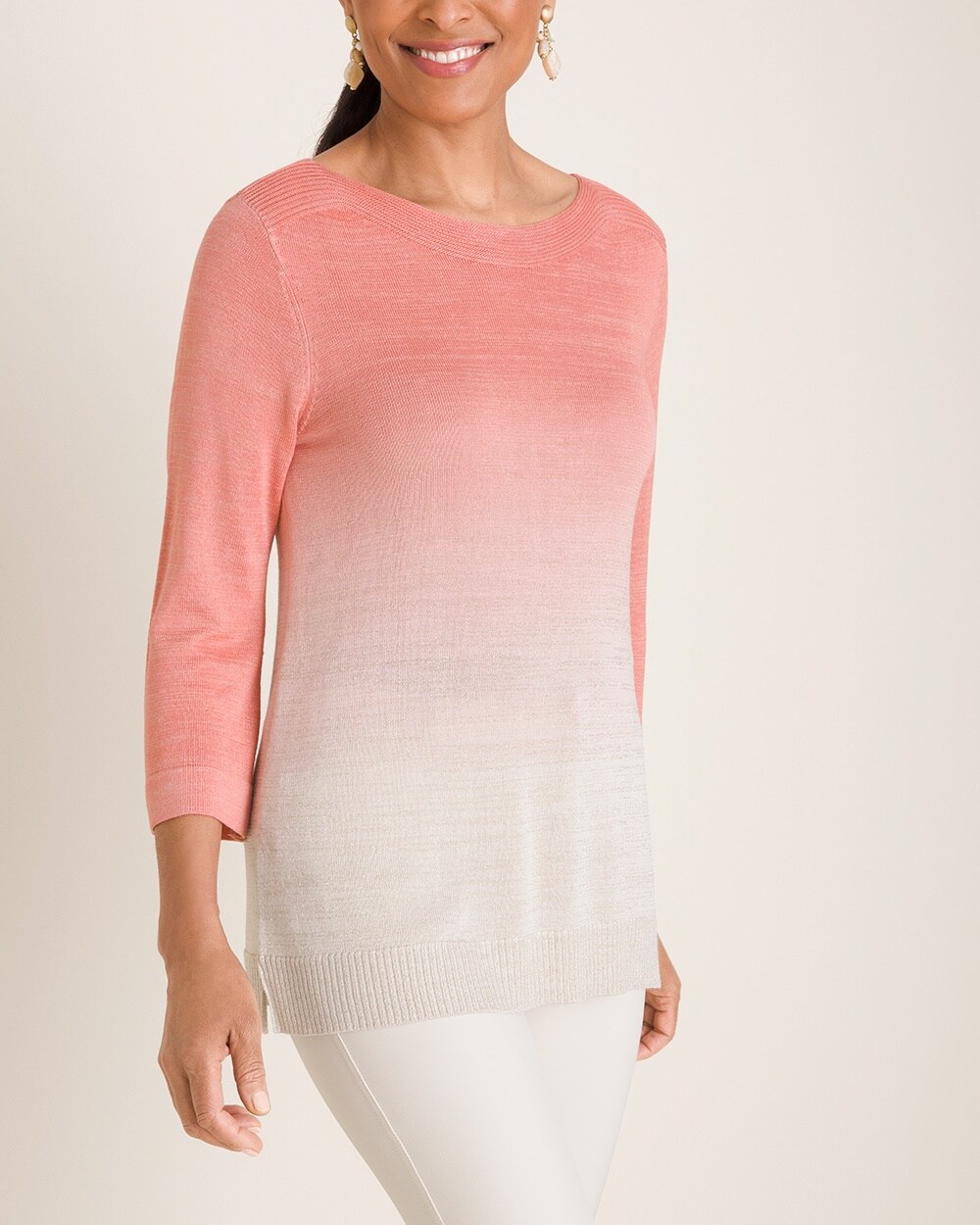 Ombre Shimmer Sweater - Chico's