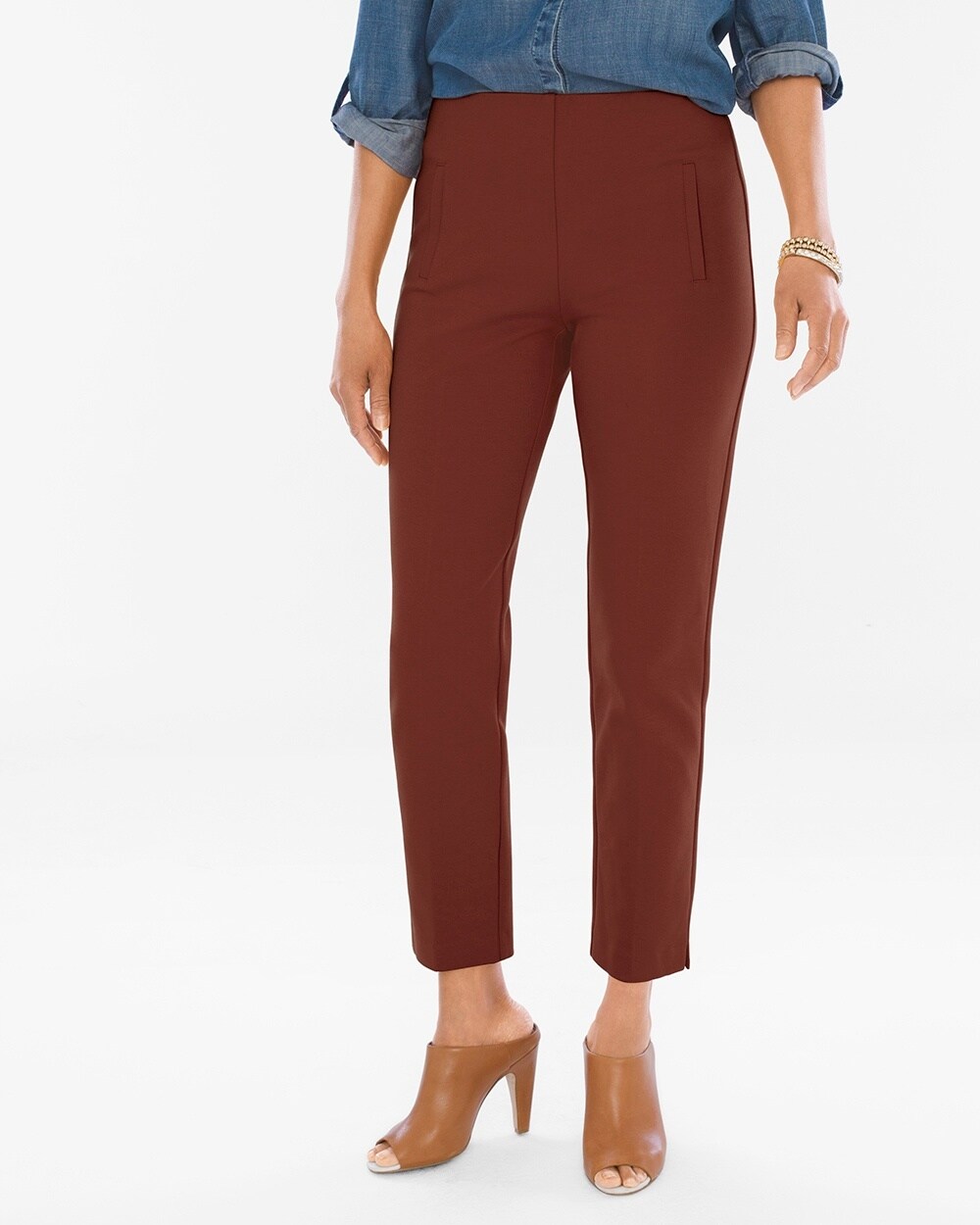 Juliet Ankle Pants in Rich Mahogany- NLA please see 570210761