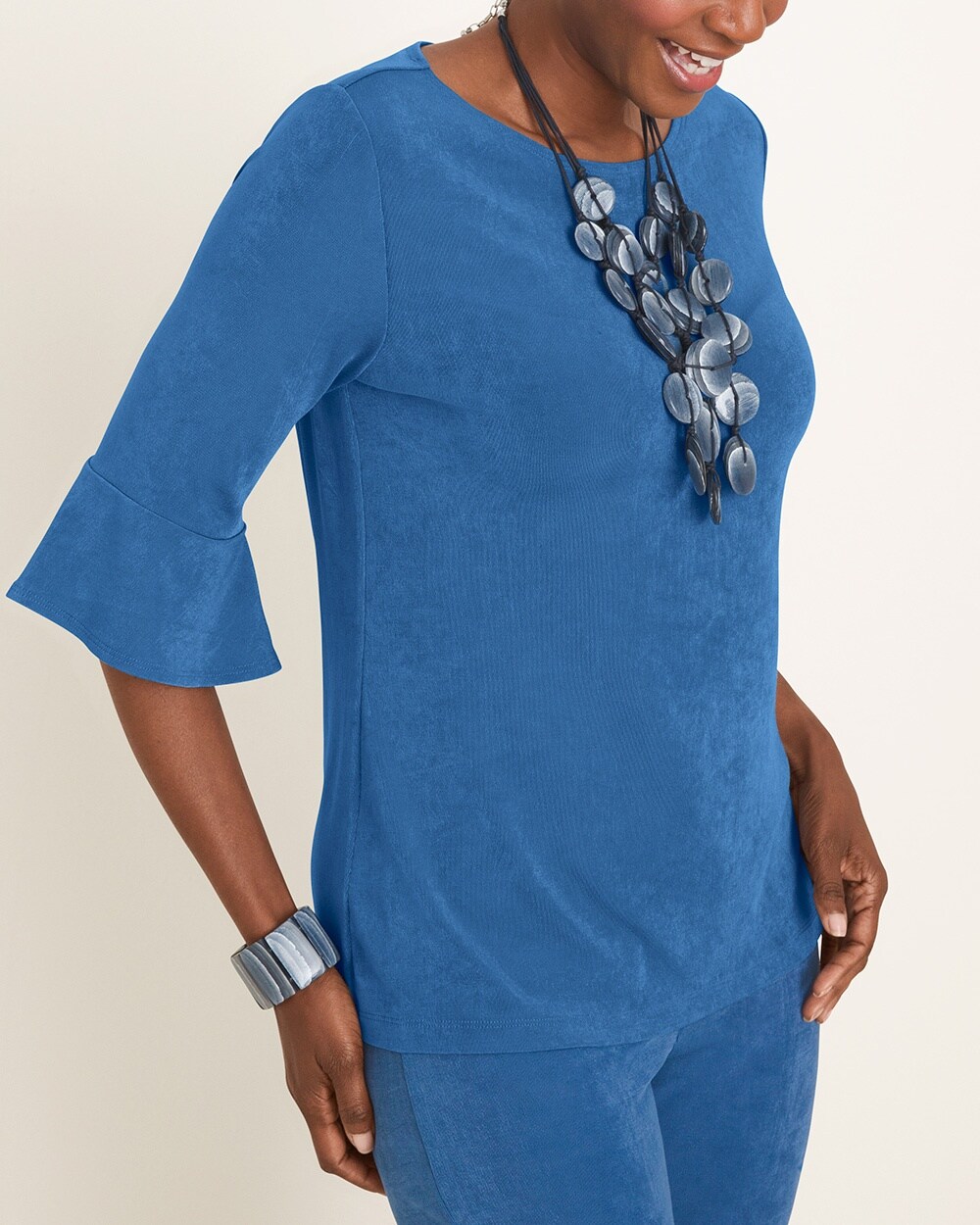 Travelers Classic Bell-Sleeve Top