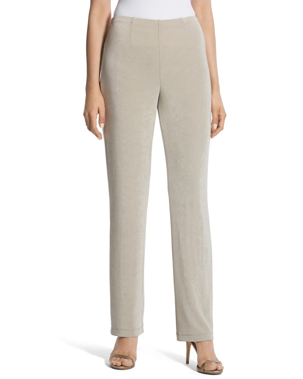 Travelers Classic No Tummy Pants Tall Length - Chico's
