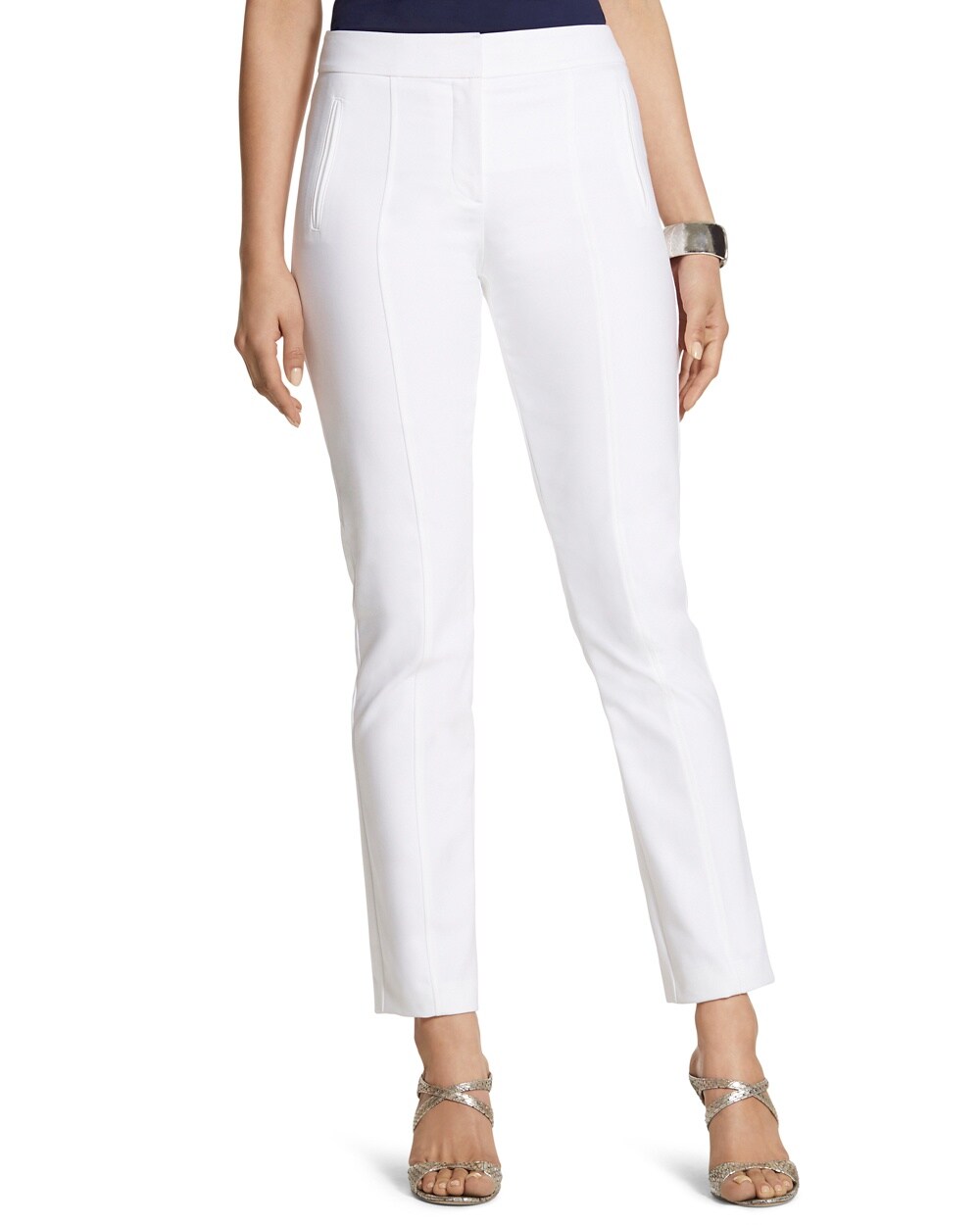 UPC 451005523047 - Chicos Womens White So Slimming Audrey Ankle Pant ...
