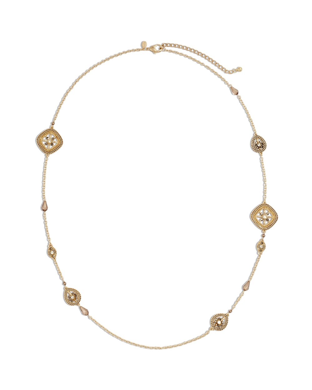 Meryl Long Gold Necklace