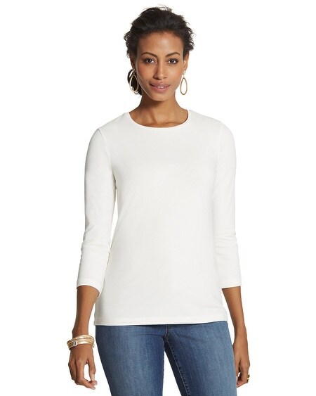 Collette 3/4-Sleeve Tee Chico's