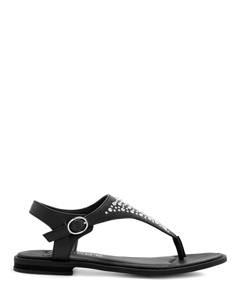 Tahira Black Embellished Sandal