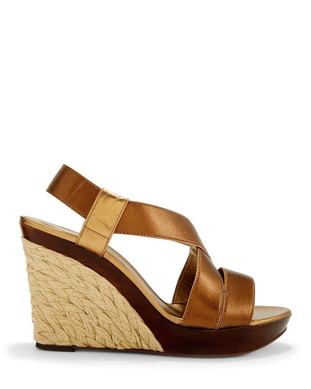 Dalena Wedge Bronze Sandals