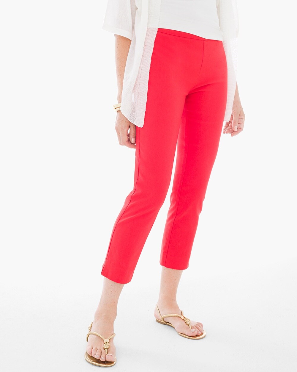 So Slimming Brigitte Crop Pants video preview image, click to start video