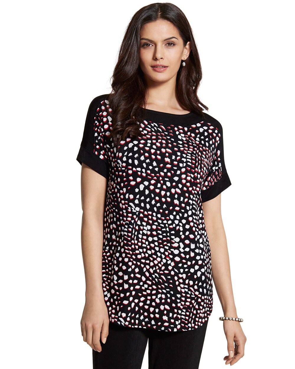 Travelers Classic Tossed Dots Top