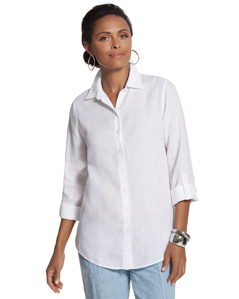 Effortless Linen Selene Shirt - Women Shirt Boutique - Shirts, Blouses ...