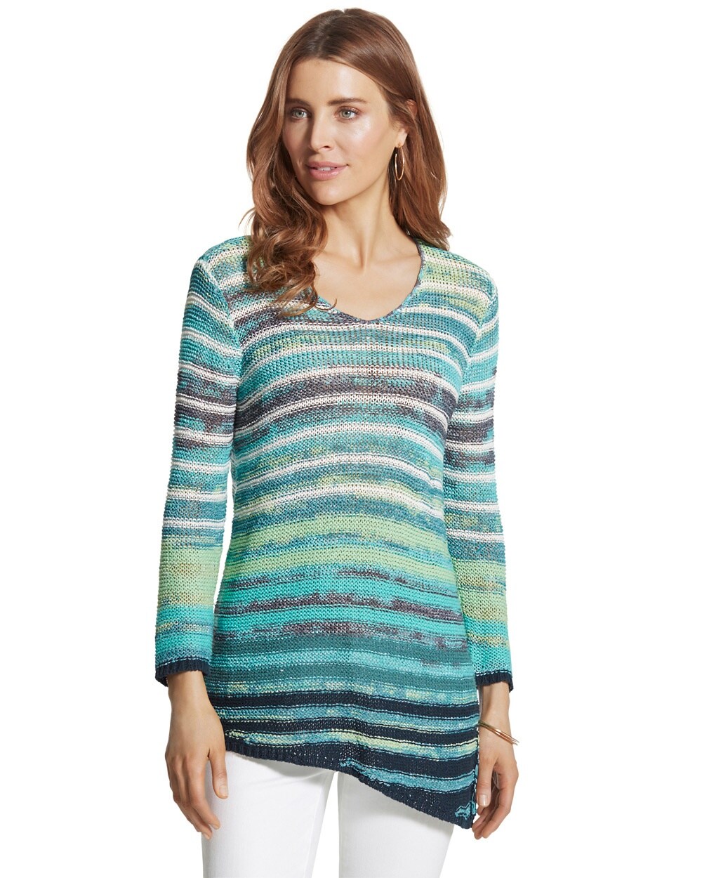 Marsha Striped Pullover Sweater